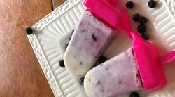 Cooking With CURE: Blueberry Coconut 'Nice Cream' Bars Recipe