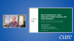 Educated Patient® Multiple Myeloma Summit Novel Treatments for the Newly Diagnosed Presentation: November 13, 2022