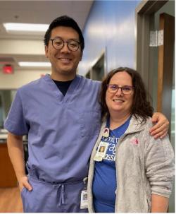 My Magnificent 'Mom' at the Cancer Center